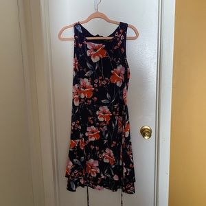 Floral midi dress